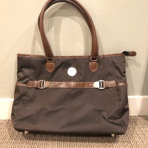 Brown Chaps oversized purse/carry on 
Used once